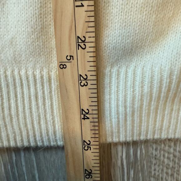 Vtg 80s Holiday Sweater Sequin Bow Pearl Pullover Alfred Dunner L Coquette Glam - Picture 8 of 8